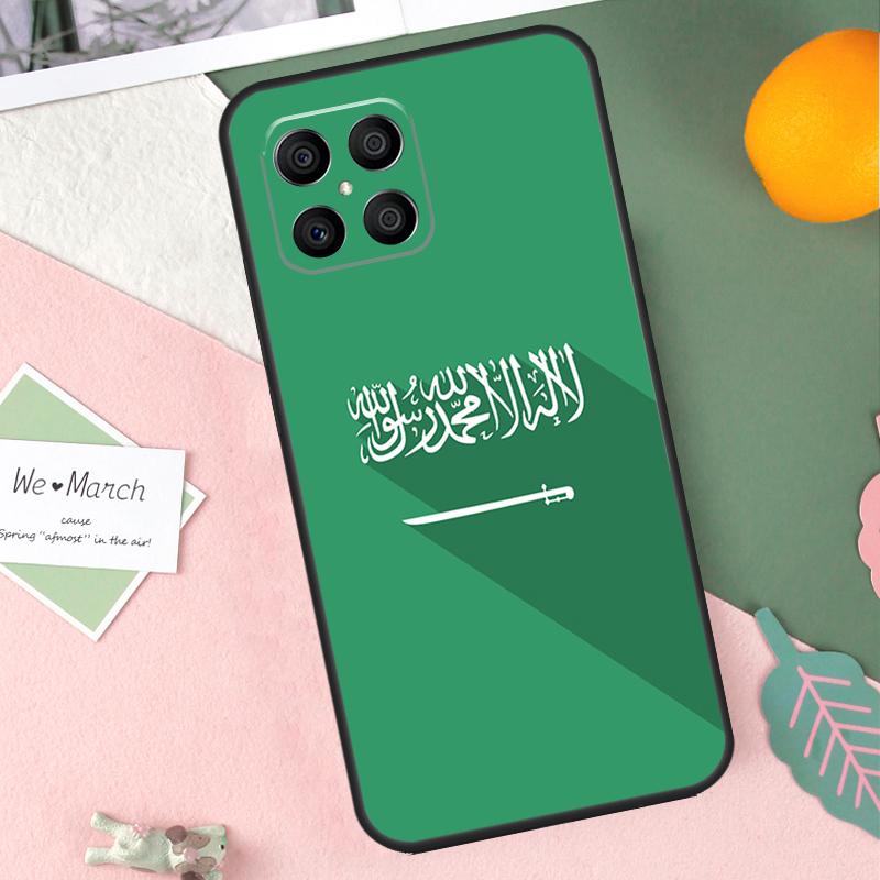 Saudi Arabia Flag Case For Honor 90 50 70 Lite X9b X9a X8b X8a X8 X9 X9c Honor 200 Pro Magic 7 5 6 Lite Cover