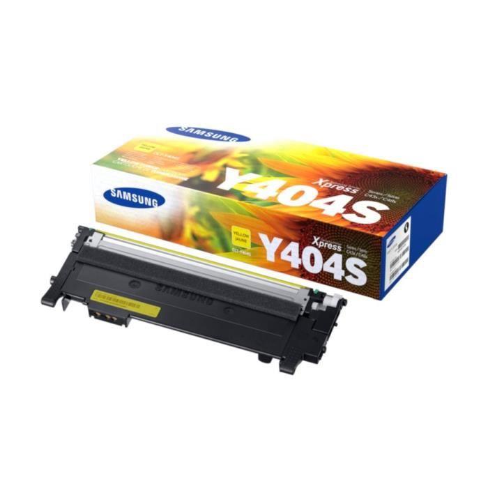 Samsung CLT-Y404S Yellow Toner Cartridge (SU444A) for SL-C430W/SL-C480W/SL-C480FW