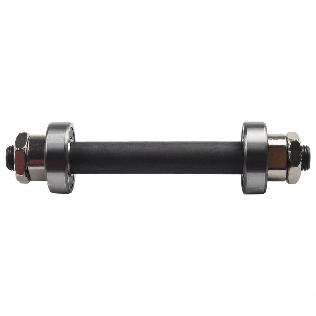 Steel Axles Bearing Bicycle Bike Cycling Hollow Axle