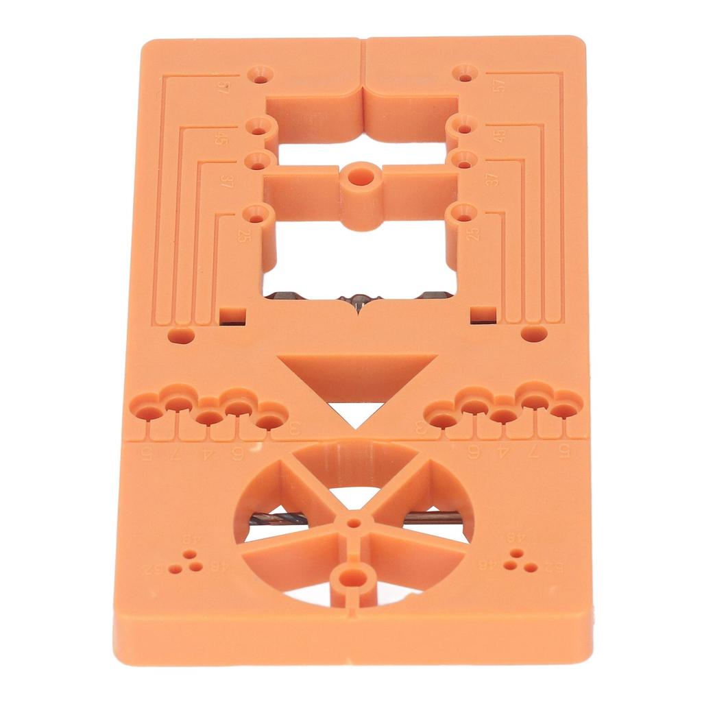 Hinge Hole Opener Alloy Steel Plastic Woodworking Hinge Hole Opener Locator for 35mm