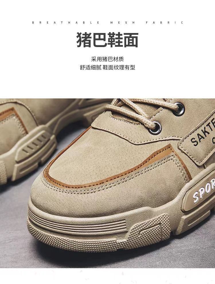 Fashion New Men Winter Fashion Plush Shoes Snow Boots Male Casual Outdoor Sneakers Lace Up Warm Shoes Non Slip Ankle Boots Tenis De Muje