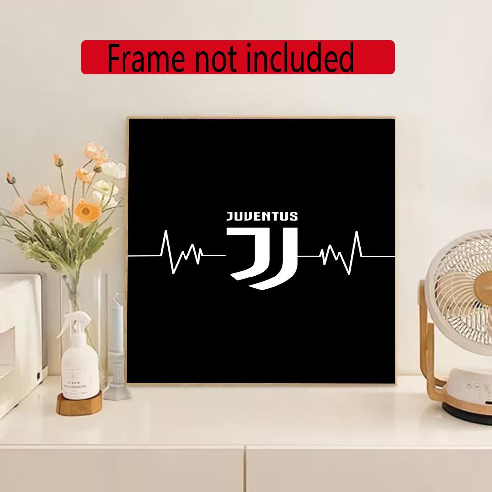 Juventus 5D Round Diamond Painting Kit Diamond Embroidery Painting Rhinestones Mosaic Frameless Handwork Decoration Arts