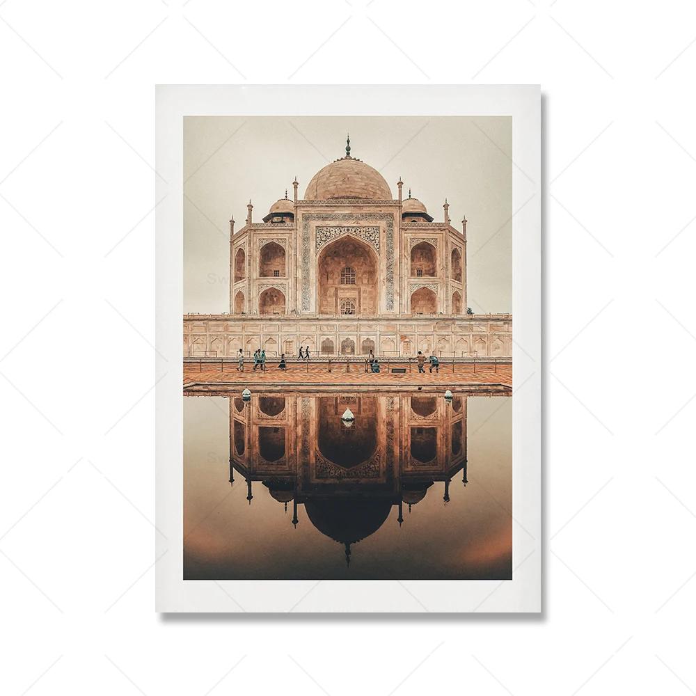 

Величественный Сфинкс Плакат Принт Зеркальный Дворец Пейзаж Настенные Художественные Фотографии Кочевник Верблюд Холст Картина Скандинавская Гостиная Домашний Декор 21x30cm No Framed