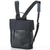 dot jacquard recycled leather combination backpack 2001015SC Greige [Isaac] Water-repellent (26)