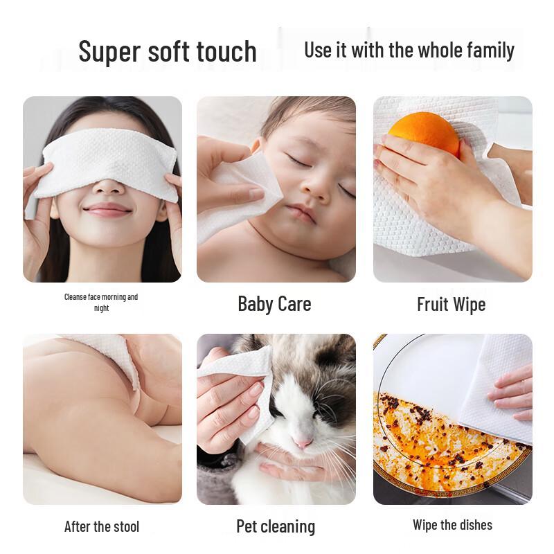Fulcotton Baby Soft Facial Wipes