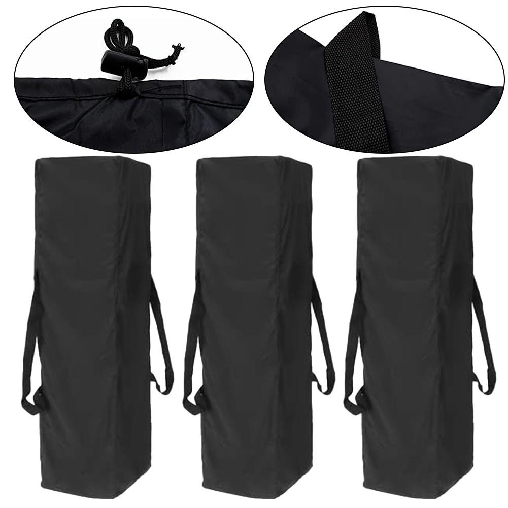 Outdoor Black Waterproof Storage Bag For Canopy Tents With Two Handles