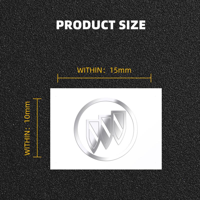 Car 3D Metal Stickers Auto Logo Decals Styling For Buick Century Excelle XT Envision Excelle GT Regal LaCrosse Encore Enclave