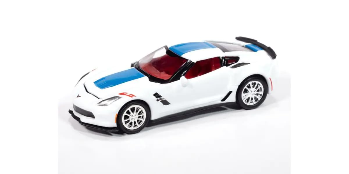

Kyosho AUTO WORLD 2018 Chevy Corvette Grand Sport Arctic White Finished Model AWSP176A 1/64
