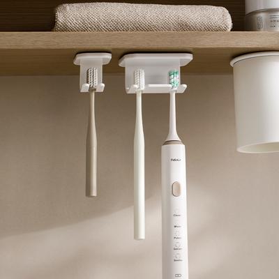Samoprzylepny Odczepiany Uchwyt na Szczoteczki do Zębów na Blat Łazienkowy Montowany na Ścianie Elektryczna Szczoteczka do Zębów Plastikowy Haczyk do Przechowywania