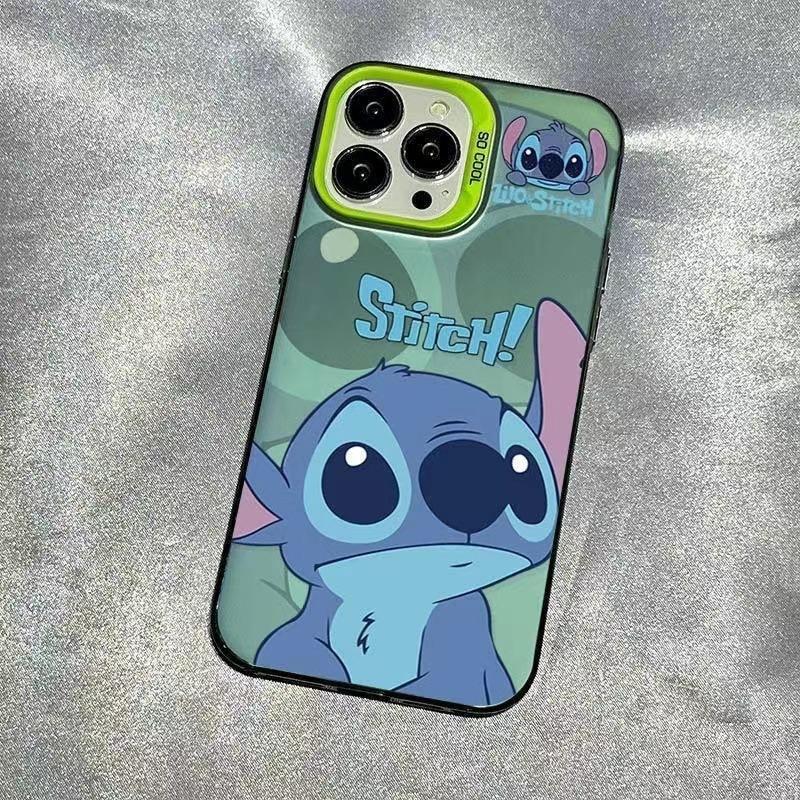 Cartoon Daze Stitch Applies To 16promax iPhone Case iPhone16pro Cartoon 14plus Hard X
