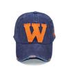 W-Letter Baseball Cap Fashion Outdoor Sun Visors Unisex Adjustable Cotton Sunshade Bonnet Hip Hop Holes Snapback Peaked Hat