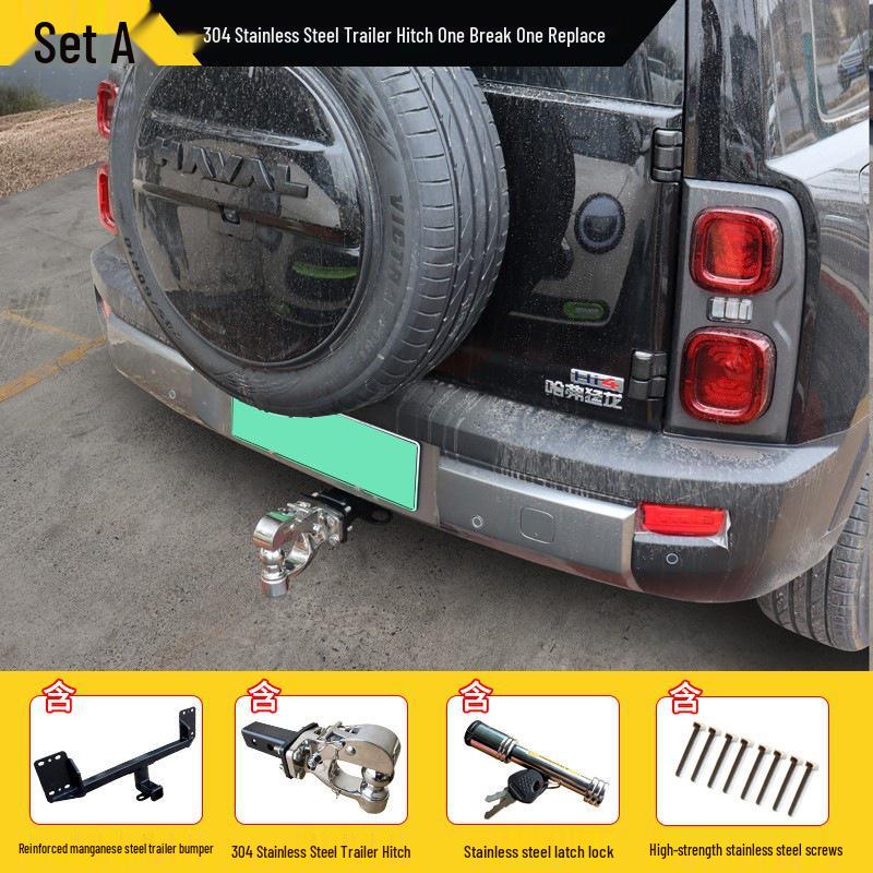Enhanced Thicken Reinforced Tow Bar for Haval Menglong Trailer Hitch Modification