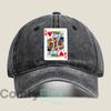 Cards Bold Gaming Graphic Legacy Washed Baseball Cap Casual Dad Hat Outdoor For Unisexs And Womens Hip Hop