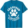Grandpaw Dog Grandpa Grandfather Funny Vintage Grand Paw Men T-Shirt