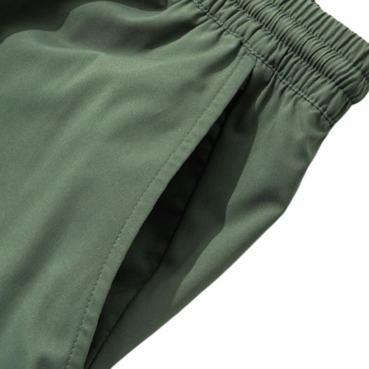 New Era SS22 Solid Color Casual Shorts Men shorts Army-Green 13086455