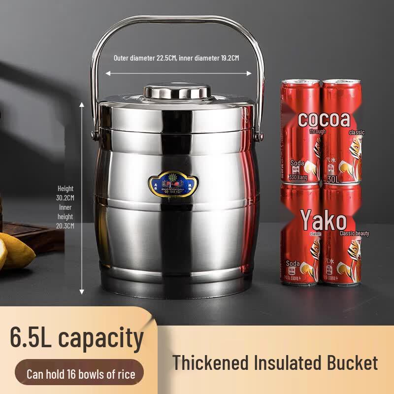 Stainless Steel Vacuum Insulated Lunch Pot