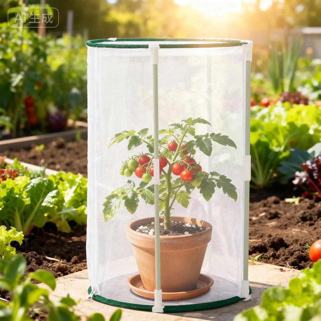 Caterpillar Habitat Heavy Duty Outdoor Zipper Cage Terrarium Caterpillar Butterfly Growing House For Garden Yard Patio Balcony