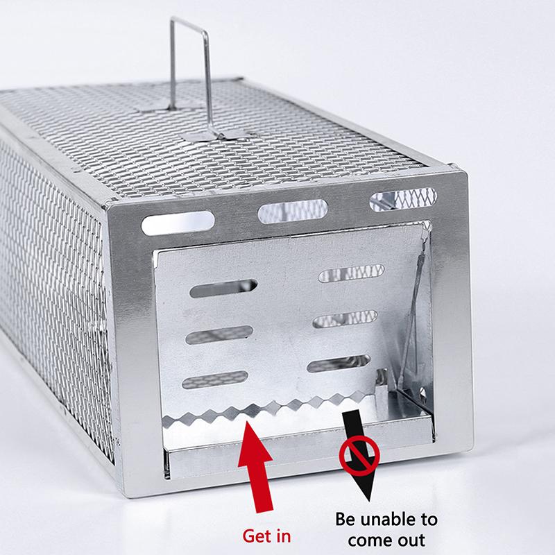 

Многофункциональная ловушка для мышей и крыс. Клетка для борьбы с вредителями. Все мыши и крысы могут поместиться в ловушке для мышей и крыс.