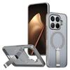 KEYSION Hollow Heat Dissipation Magnetic Case for Xiaomi 17T Pro 5G Cooling Hide Stand Shockproof Phone Cover for Xiaomi 17T 5G