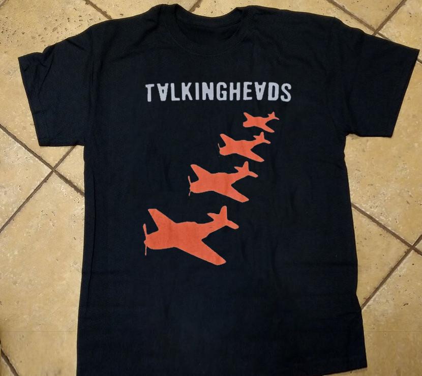 Talking Heads Band Bomber Planes Tshirt All Size S To 5XL BL2.1190 Unisex T-Shirt XL