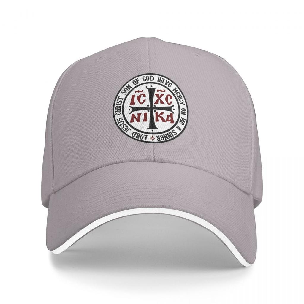 Ic Xc Nika Orthodox Symbol Print Baseball Caps Snapback Baseball Hats Breathable Casual Casquette Outdoor for Men And Women