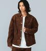 Edwin 505Z Duck Made in Dark Brown Jacket, Heavy-Duty Fabric, Japan, Men's,