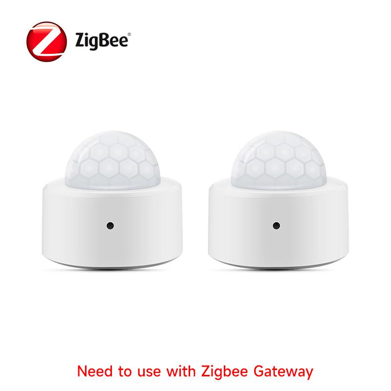Tuya Zigbee PIR Motion Sensor Human Body Infrared Detector Home Security Alarm Movement Detection Sensor Works With Smart Life