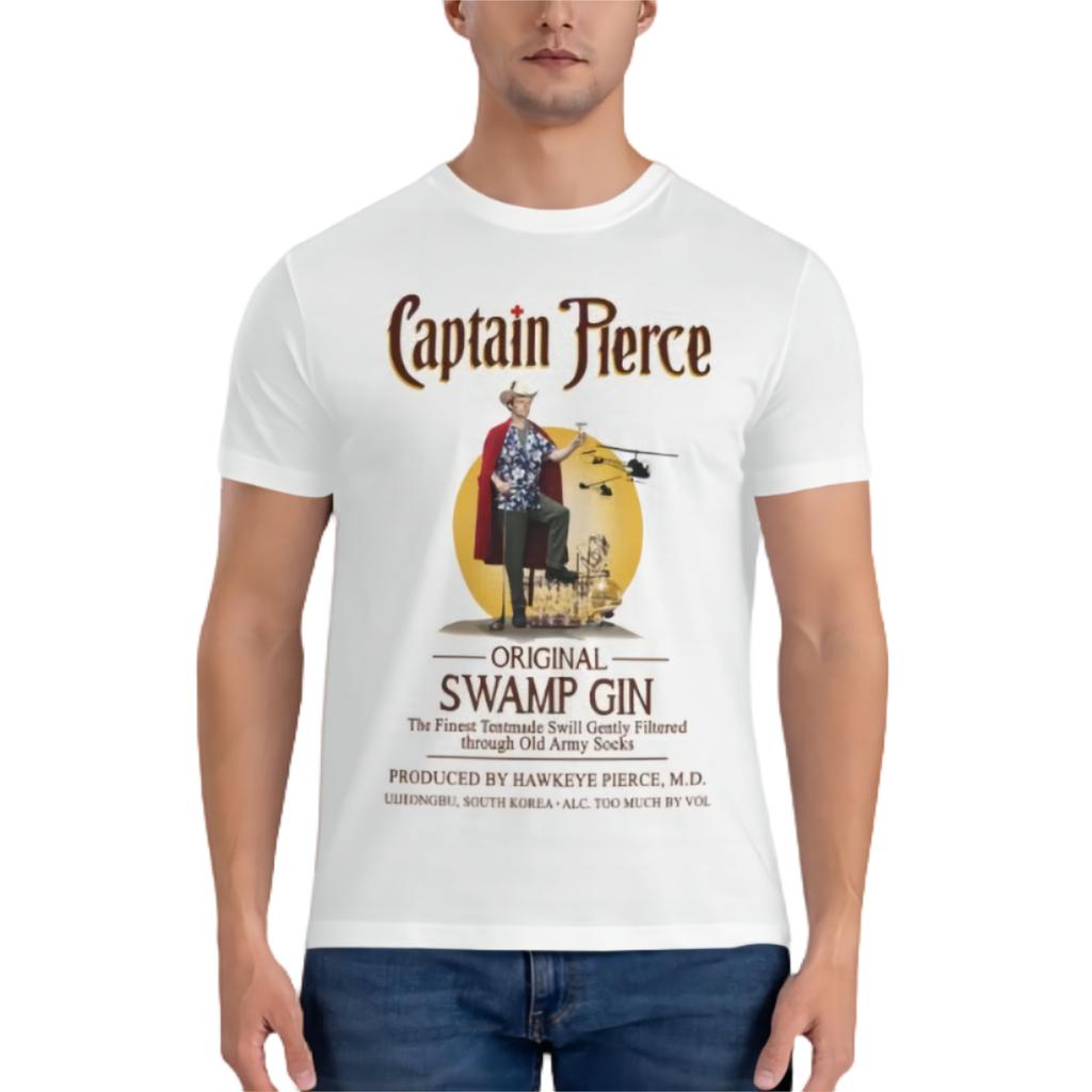 Captain Pierce Swamp Gin MASH T-Shirt