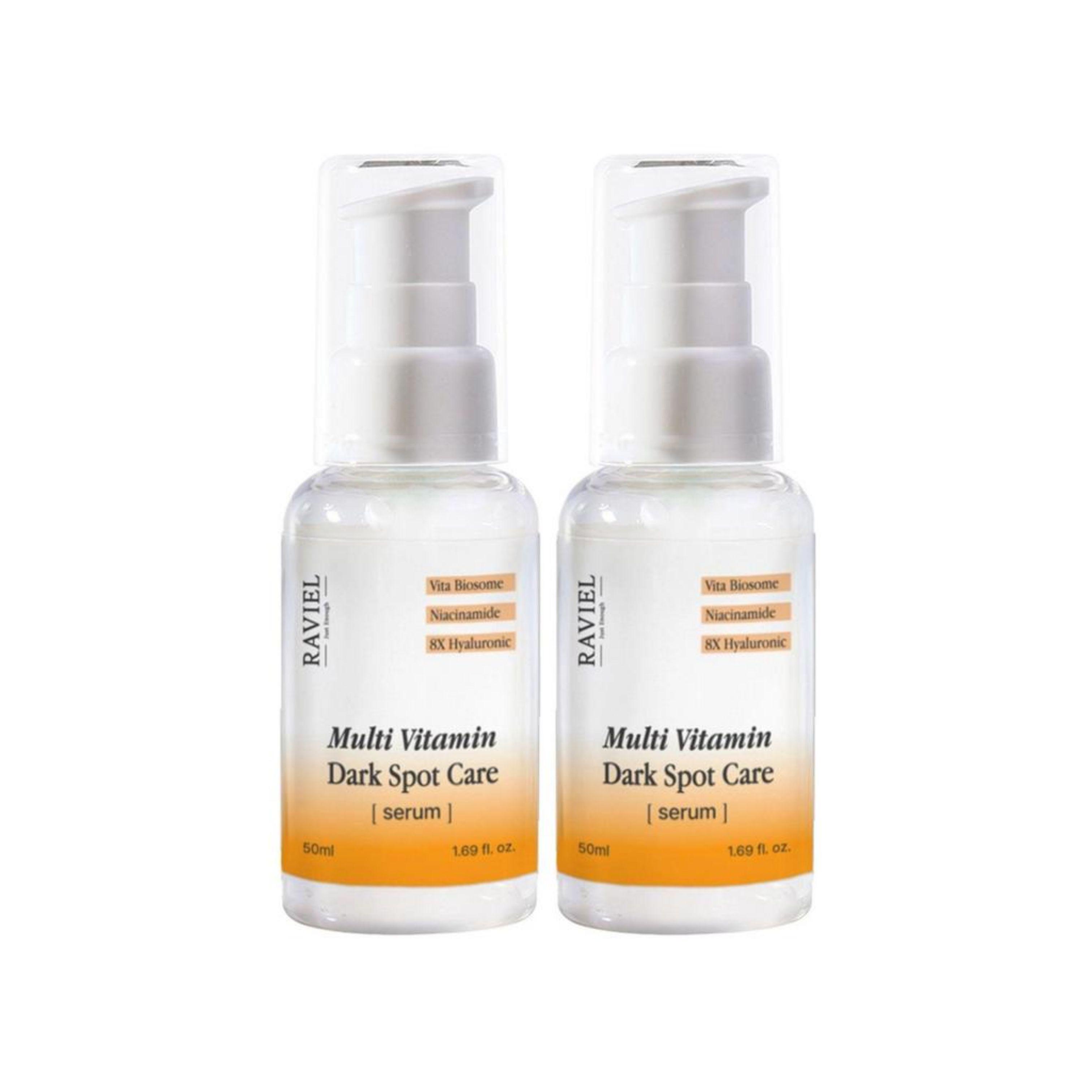 Raviel Multi Vitamin Blemish & DarkSpot Care Serum 50ml x 2