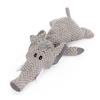 Puppy Squeaky Chew Toy Pineapple Patterned Fleece Puppy Chew Plush Toy for Home and Outdoor