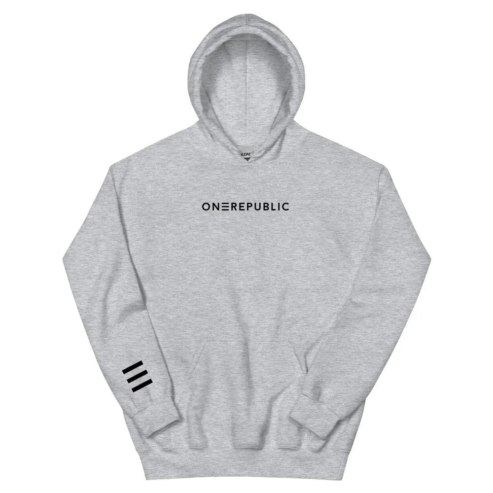 OneRepublic Logo Graphic Hoodies Long Sleeve Fashion Sweatshirts Rock Band Hip Hop Streetwear Unisex Autumn Pullovers