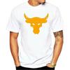 Koszulka męska damska Brahma Bull The Rock Project Gym TShirt Casual Fashion Streetwear Ropa Hombre Koszulki Oveisized Unisex Tees
