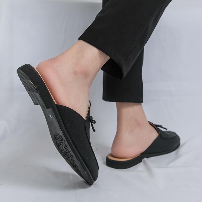 Golden Sapling Men's Slippers Summer Shoes Formal Flats Comfortable Men Sandals Casual Business Leisure Male Slippers