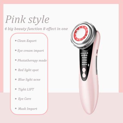 Beauty Instrument Introduction Instrument with EMS Ion Facial Color Beauty Instrument Micro Current Skin Care Instrument