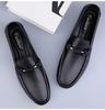 Men's Soft Cowhide Leather Casual Shoes, Size 36-45, Slip-On Style