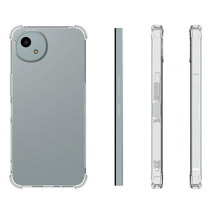 

EUCAGR For Sharp Aquos Wish 4 5 Air Cushion Clear Airbag Silicone Bumper TPU Back Cover Soft Phone Case for Sharp Wish 1 2 3 4 5 Sharp Wish4