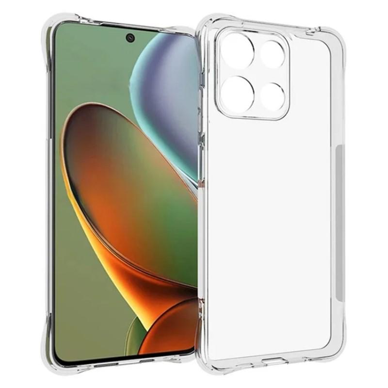 For Motorola Moto G15 4G Clear TPU Case WANLONFENG TM Series 2.0mm Phone Back Cover