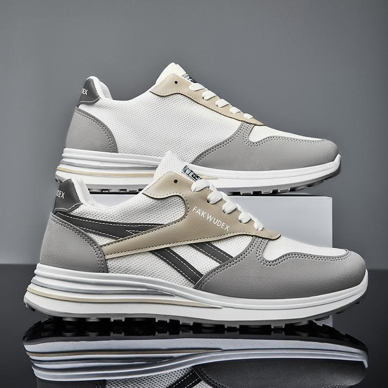 Autumn New Couple Shoes Fashionable Breathable Casual Women's Shoes Flying Weaving Fashion Korean Version Sports Shoes Men's Shoes