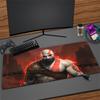 Xxl Mouse Pad God of War Gaming Accessories Keyboard Computer Desk Mat Game Big Carpet 90x40 Large Gamer Cabinet Table Mousepad