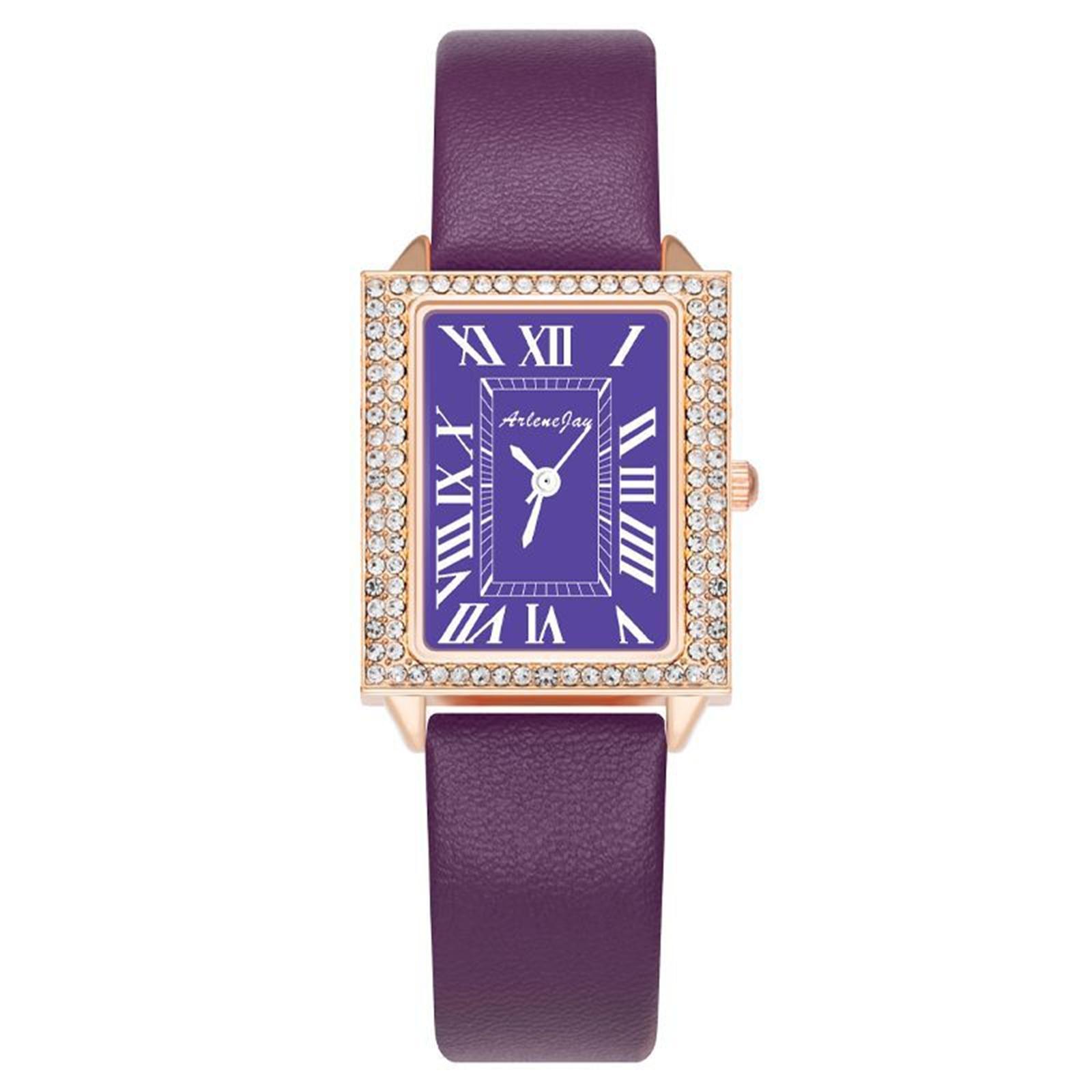 

Женские модные кожаные часы One Size