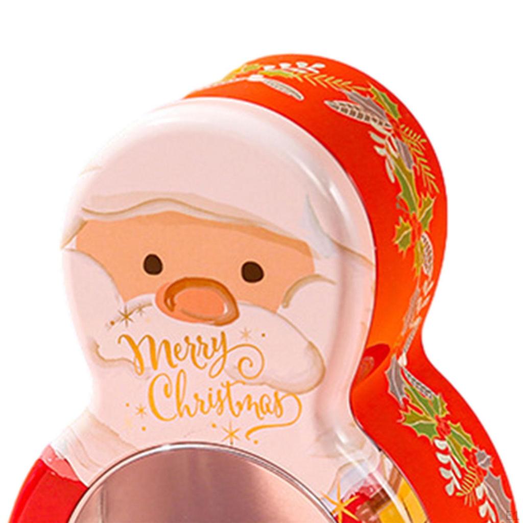 Christmas Candy Box Tins Decoration for Desktop Ornament