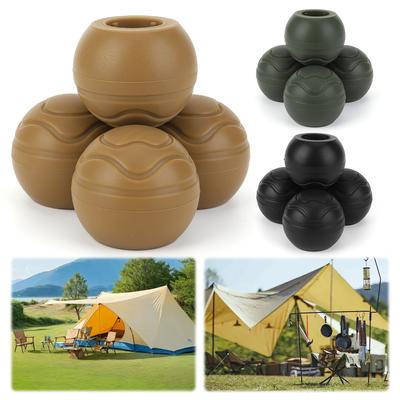 4Pcs Chair Leg Tips Ball Cap Shock Absorption Chair Leg Protectors Moon Chair Foot Cover for Rugged and Uneven Surfaces