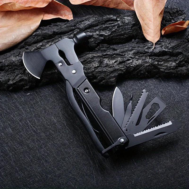 Multifunctional Axe Hammer Car Lifesaving Hammer Broken Window Hammer Multifunctional Hammer Portable Tool Blue