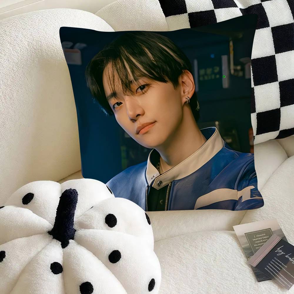 Singers Actors Kpop Lee Junho Pillow Case Fashion Square Pillowcase Bedroom Sofa Room Ins Decoration Leisure