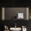 Day and Night - Day and Night Bathroom Mirror with LED 100x50 Cm