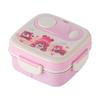 Cute Cartoon Divided Lunch Box Kids Students Microwave Safe Leakproof Food Container Bento Style