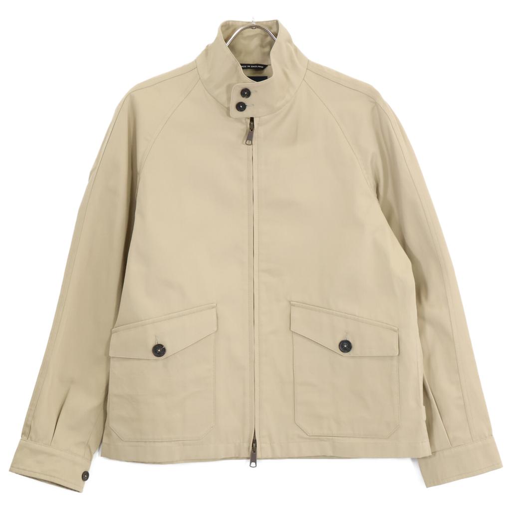 Brooks Brothers XCORBY'S [Excellent Condition/Domestically Authorized] 100206545 Made In England Cotton Zipper Jacket M beigeUsed