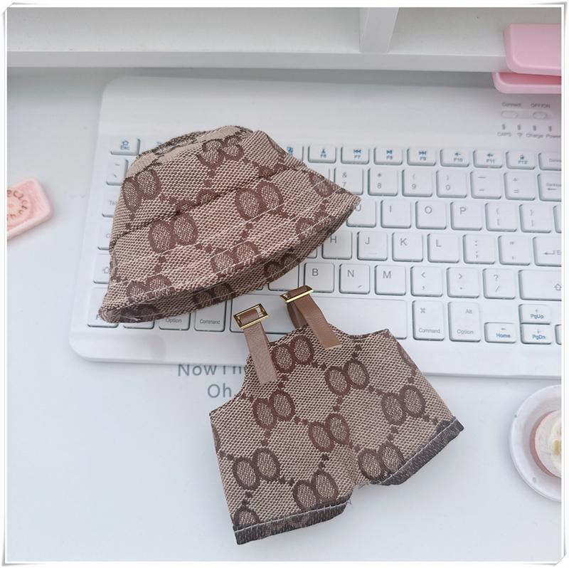 

Для Лабубу 15-17 см v1v2 Наряд Аксессуары Мини-шляпа Комбинезон Комплект Украшение Маленькая одежда Детские игрушки Подарок на день рождения Only clothes