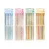 6pcs/lot Kawaii Stationery Stickers Color Card Fundamentals Diary Planner Decorative Sticker Scrapbooking Journal DIY Craft