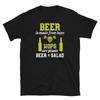 Alcohol Drinking Beer Is Made From Hops Beer Salad Short-Sleeve Unisex T-Shirt